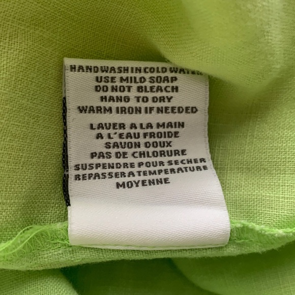 Laura Plus Linen Button Down Blouse - Picture 6 of 8